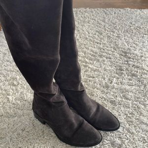 Born tall slouchy suede boots